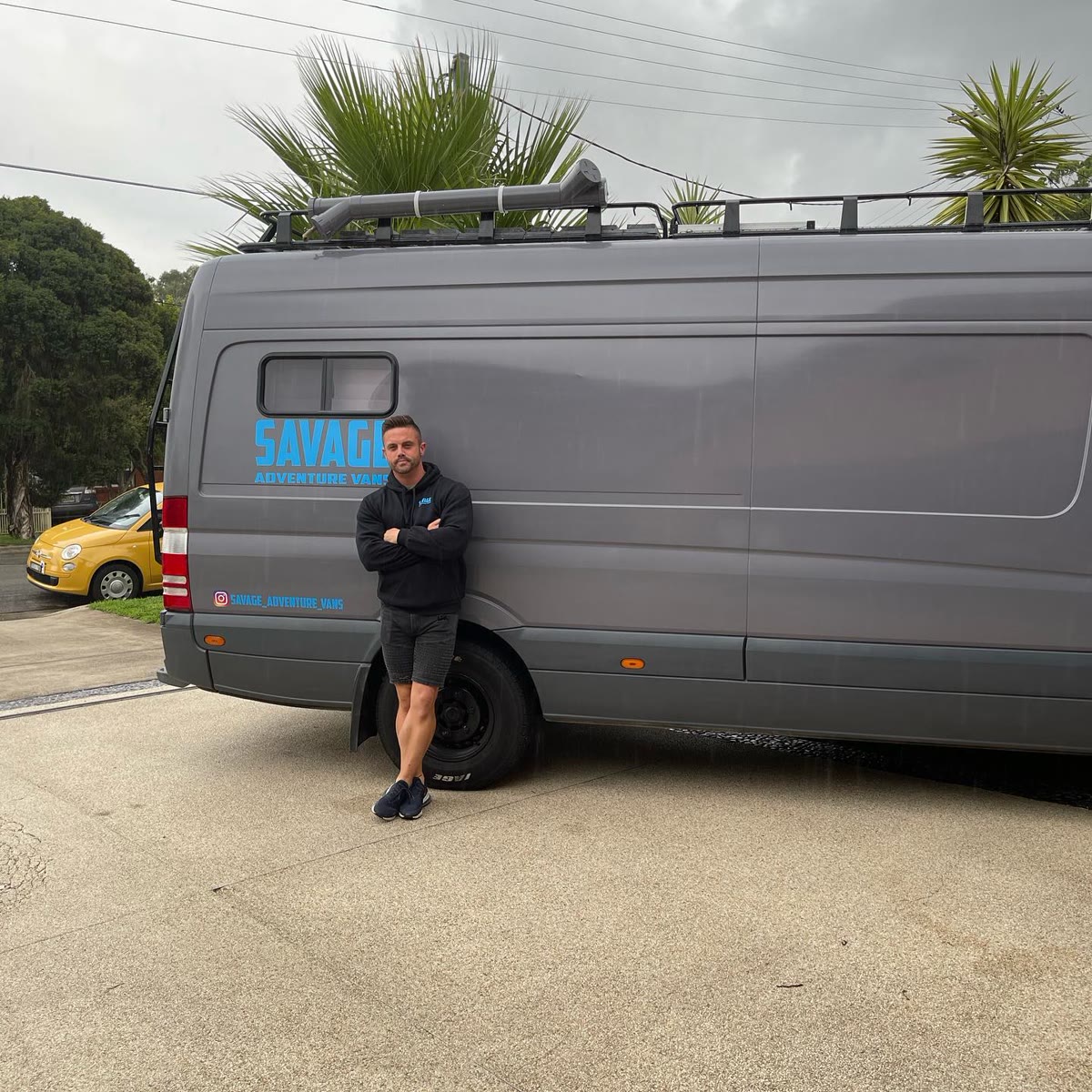 Custom hoodies for Savage Adventure Vans